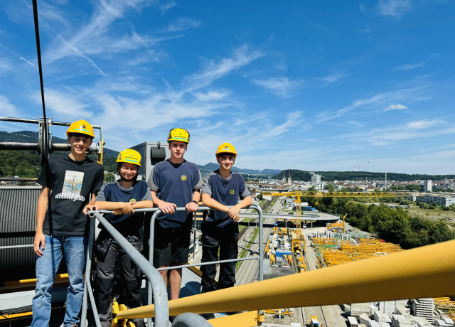 Willkommen im Team, liebe Lernenden