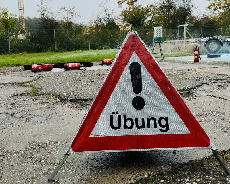 Cours de protection contre l'incendie à Olten